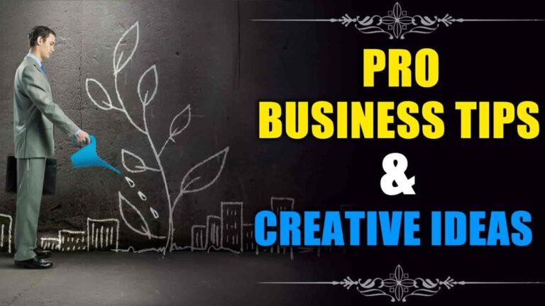 Pro business ideas and creative idea