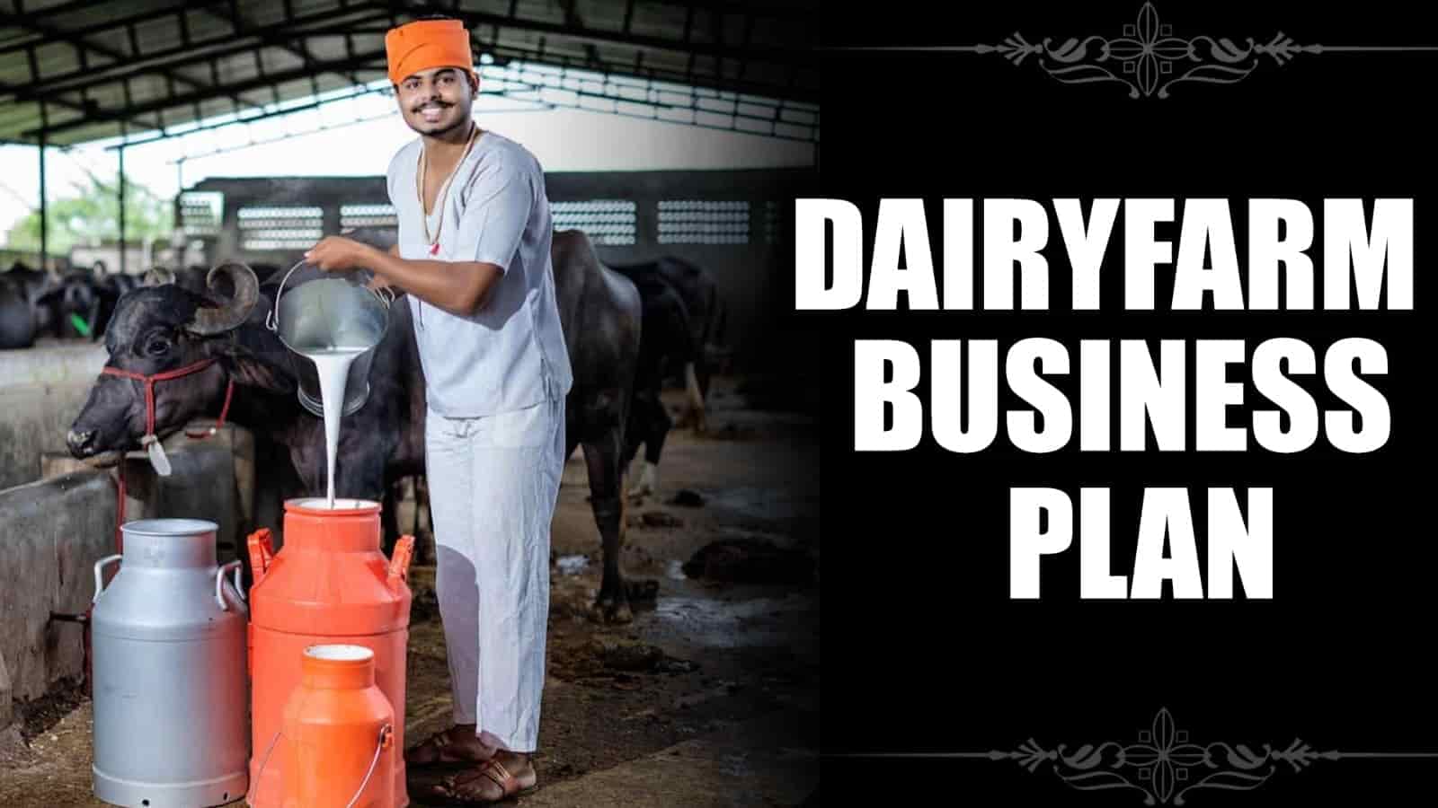 dairy farming business plan india in hindi